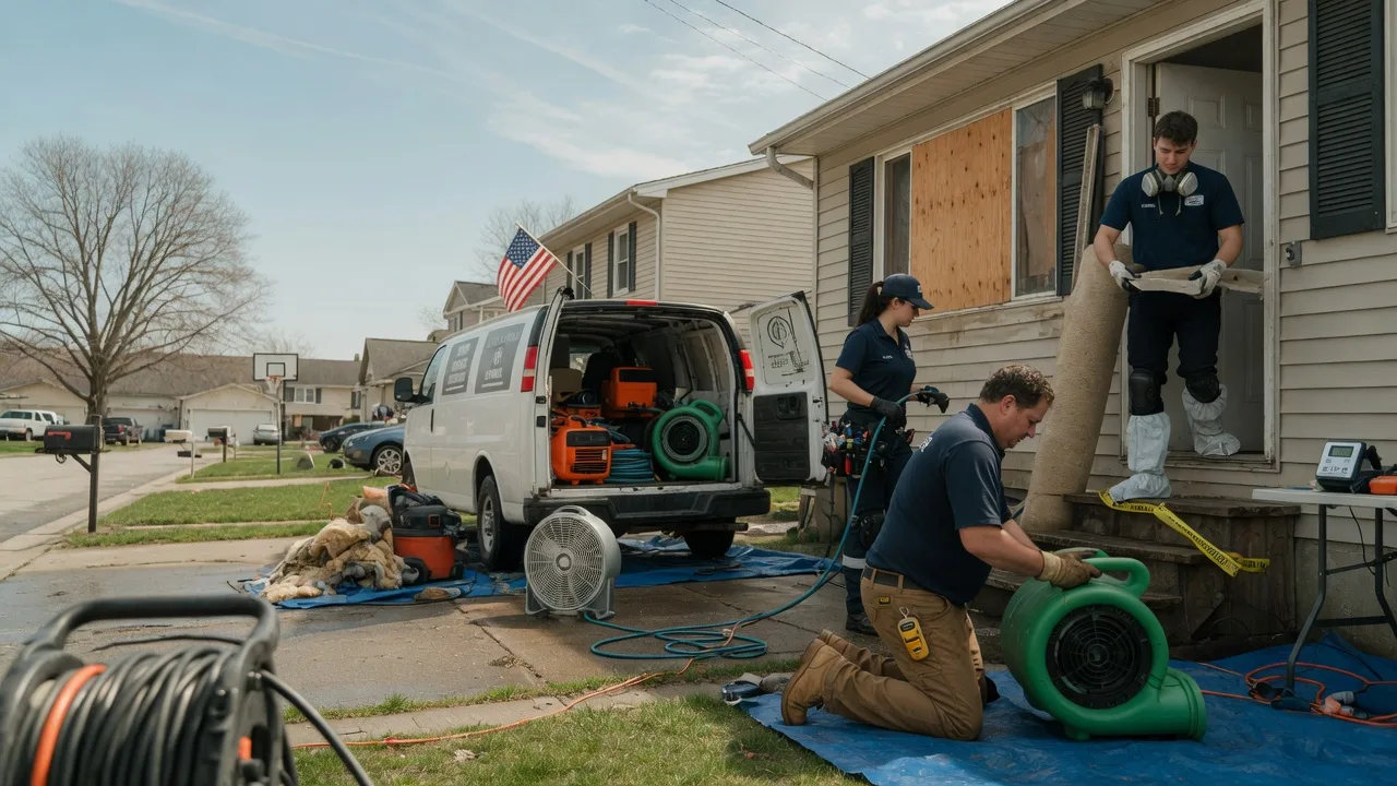 Water Damage Restoration in Roebling, NJ near me